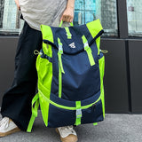 Schoolbag Men's Korean-Style Fashion Fashionable Travel Backpack Men's High School Student College Student Shoe Warehouse Large Capacity Backpack Women