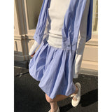 2025 [Guangzhou Six Meters] Plaid Bud Skirt 2025 Spring New Korean Version Simple High Waist Skinny Short Skirt T292