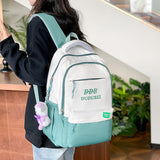 Japanese Ins New College Students' Backpack Korean Style Junior's Schoolbag Women's Simple High Quality High School Student Bag