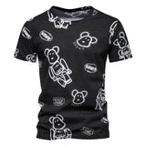 KAMAMES 2025 Clearance processing  men's short-sleeved popular pure cotton sports round neck heavy-duty high-quality half-sleeved men's T-shirt wholesale