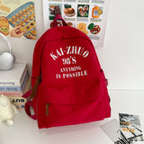 Summer New Backpack Ins Trendy Korean Style Male and Female Students Backpack Simple Large Capacity Junior and Middle School Students Schoolbag