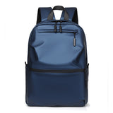 2025  new backpack trendy fashion versatile business bag simple leisure commuting leather film backpack