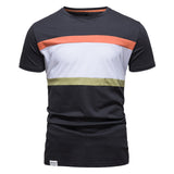 KAMAMES 2025 Clearance treatment popular summer new cotton short sleeves, men's loose round neck T-shirt, casual and comfortable men's T-shirt