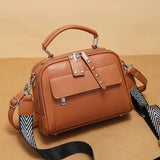 KAMAMES New Bags Cross-Border Trendy Small Square Bag Shoulder Bag Messenger Bag Fashion All-Match Russian Hot Selling Factory Straight Hair