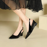 2025 5162-9 fairy wind empty slope heel high heels women 2025 summer new  temperament pointed single shoes women