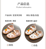 KAMAMES Girls' Closed Toe Sandals  New Children's Beach Shoes Summer Non-Slip Soft Bottom Baby Western Style Internet Celebrity Toddler Shoes