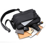 KAMAMES New Shoulder Bag Men's Crossbody Bag Fashion Backpack Waterproof Outdoor Bag Storage Bag Portable Waterproof Men's Bag