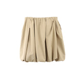 2025 THE MIND High Waist Skinny Bud Skirt 2025 Thirteen Lines Summer New Korean Version Simple Versatile Short Skirt T269