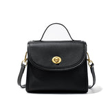 KAMAMES 2025 Premium first layer cowhide retro brown small square bag crossbody handbag small casual leather bag women's new model