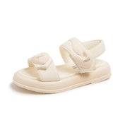 KAMAMES Factory Direct Sales Girls' Sandals  Summer New Open Toe Beach Shoes Fashion Casual Shoes Soft Bottom Non-Slip