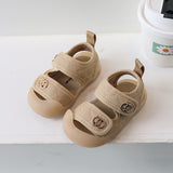 KAMAMES Summer Baby Sandals 1-2-3 Years Old Soft Bottom Non-Wear Toddler Shoes Boy's Casual Shoes Girls Classic Style Children's Shoes