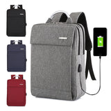 KAMAMES Wholesale Men's Business Backpack Simple Casual Computer Backpack USB Charging School Bag Fashion Backpack for Men