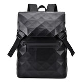 2025  new diamond backpack men's casual commuting large capacity trendy cool design men's backpack wholesale