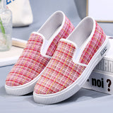 kamames New Canvas Shoes Women's Slip-on Flat Student Shoes Cross-Border Foreign Trade Stall Wholesale Soft Bottom Non-Slip Casual Shoes