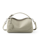 KAMAMES 2025 TOGO first-layer cowhide women's bag fashion leather New Boston bag versatile trend portable messenger bag