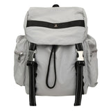 2025 Light travel large capacity backpack new drawstring design men and women the same simple outdoor leisure backpack