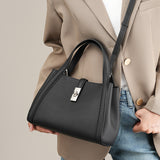 KAMAMES 2025 Handbag popular new vegetable basket bag first layer cowhide large capacity tote bag single shoulder hand carry diagonal span bag women