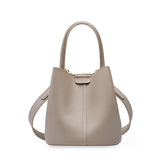 KAMAMES 2025 popular new bag commuter women's bag messenger bag spring and summer high-end leather vegetable basket portable messenger bucket bag