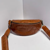 Small bag women's new autumn  style retro saddle bag New women's bag leather messenger shoulder bag 5021