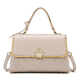 2025 Bag Spring Women's Versatile Messenger Bag Fashion Rhombus Handbag Baigou Bag Premium Shoulder Women's Bag