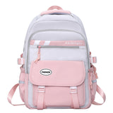 Cross-Border Wholesale Student Backpack Good-looking Simple All-Match Schoolbag Waterproof Large Capacity Mori Backpack Women