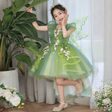 Kamames  FARCENT Children's Princess Dress Flower Girl Host Costume for Piano Performance Girl's Dress Birthday Children's Day