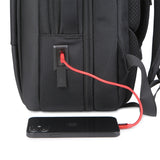 2025 Men's Business Backpack Premium Sense Anti-Splash Commuter Travel Backpack Large Capacity USB Extended Backpack