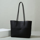 2025 Tote bag women's new high-end versatile commuter bag large-capacity soft leather casual shoulder bag mother bag women