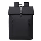 2025  large-capacity commuting computer backpack business commuting fashion roll-up men's casual backpack