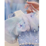 Kamames  Princess Elsa Dress Girls Dress Summer  New Kids' Skirt Summer Baby Suit