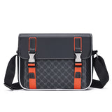 KAMAMES New Men's Casual Small Horizontal Commuter Business Small Shoulder Bag Messenger Bag Small Bag iPad Shoulder Bag