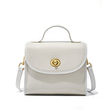 KAMAMES 2025 Premium first layer cowhide retro brown small square bag crossbody handbag small casual leather bag women's new model