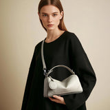 KAMAMES 2025 TOGO first-layer cowhide women's bag fashion leather New Boston bag versatile trend portable messenger bag