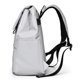 2025 New New casual backpack men's high-end business commuter computer bag backpack large-capacity student travel bag