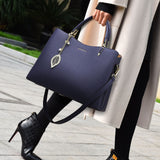 2025 Handbag Simple and fashionable large-capacity women's bag New versatile temperament mother bag Premium commuter shoulder bag