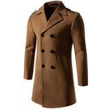 KAMAMES 2025  autumn new New Popular trade men's clothing casual business men's high quality sense solid color versatile coat
