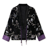 Guofeng women's clothing  new winter high-end bead embroidery light luxury craft design cotton jacket MX054