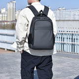 2025  new backpack 14-inch student backpack large-capacity men's and women's multi-layer space computer backpack