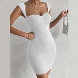 W6911 European and American Fashion Women's Wear Spring/Summer Sexy Slim Hip Dress