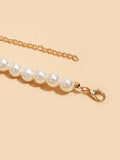 2025 MW3203  waist chain simple personality multi-layer wave fringe pendulum chain pearl chain waist chain waist decoration