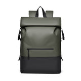2025 Customized men's backpack, large capacity, simple and versatile, anti-splashing computer backpack, business and leisure design backpack
