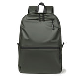 2025  new backpack trendy fashion versatile business bag simple leisure commuting leather film backpack