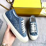 kamames Spring New FF Presbyopic Canvas Couple Casual Shoes Women's Shoes Sports Board Shoes Fashion Men and Women Lovers Shoes