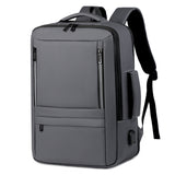 2025  men's backpack large-capacity business backpack multi-functional expandable travel business trip laptop backpack