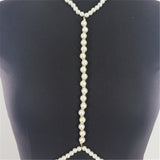 2025 MW2833  accessories simple fashion rough pure white pearl chain neck necklace clothing accessories