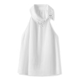 summer new celebrity daughter bead shirt high waist short skirt two-piece set light luxury temperament set M4265