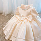 Kamames  Children's Dress  New Tulle Tutu Girls' Costume for Piano Performance Children's Clothing Birthday Princess Dress Flower Girl Wedding Dress