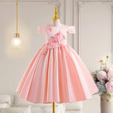 Kamames  Festival Wedding Banquet Evening Dress Girl Dress Baby Phoenix Waist Decorations Lolita Girl Princess Dress