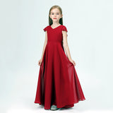 Kamames  Girl's Dress Medium and Large Children's Chiffon Princess Dress Children's Piano Examination Violin Competition Student Group Performance Clothes