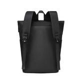 2025 Street Trend Backpack Men's Folding Roll Top Casual Backpack Large Capacity Outdoor Travel Backpack Commuter